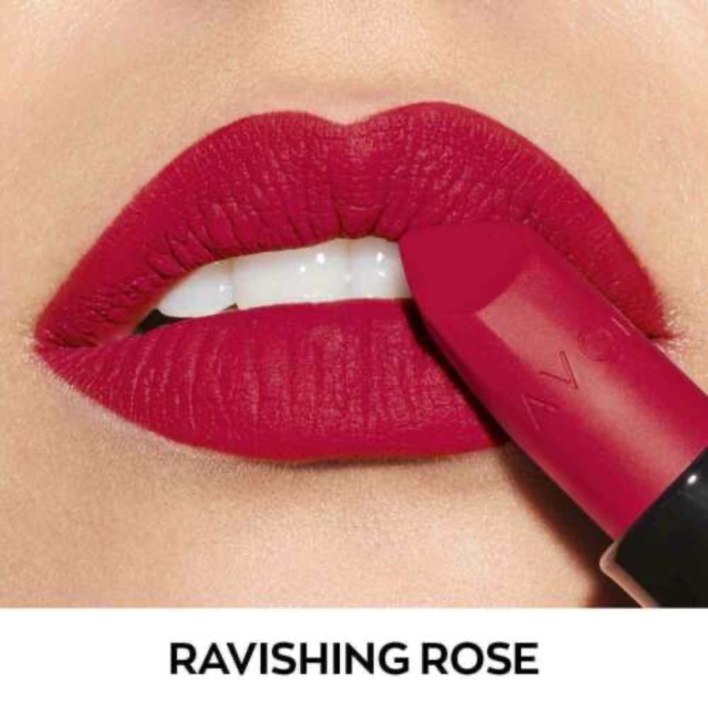 Avon True Color Perfectly Matte Lipstick Ravishing Rose